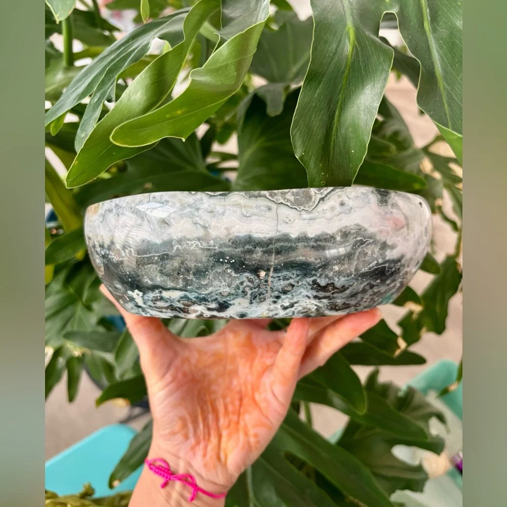 Ocean Jasper bowl - Picture 6 of 8